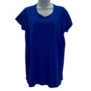 Lululemon Swiftly Tech Short Sleeve Size 14 Blue